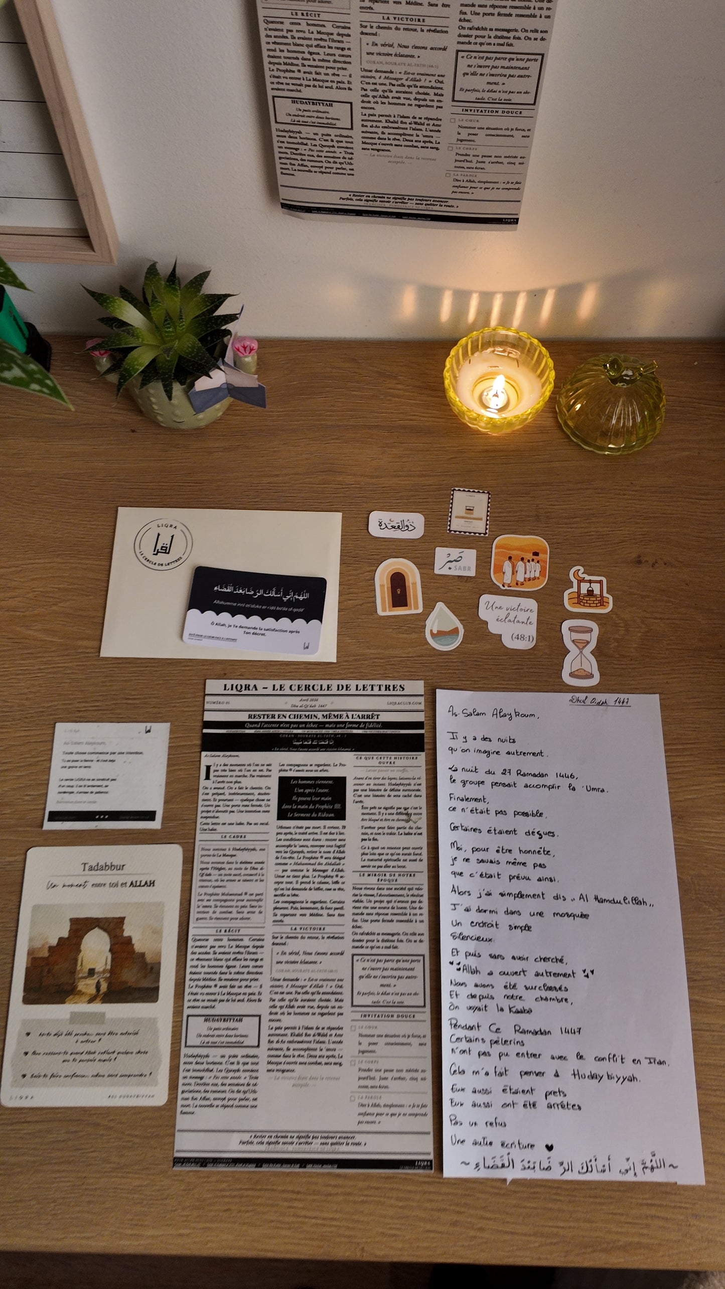 Abonnement LIQRA — Cercle de lettres musulmanes | Lettre mensuelle spirituelle